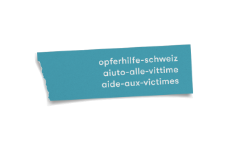 Beratung der Opferhilfe kostenlos, vertraulich und anonym – in der ganzen Schweiz